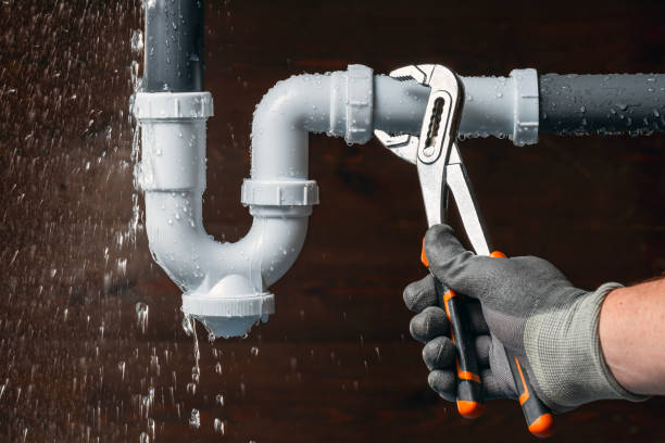 Professional Drain Cleaning technician working in Newark, MD